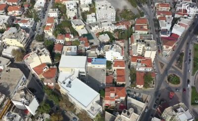 Ελληνική Σημαία στην οροφή της ΑΕΝ Χίου
