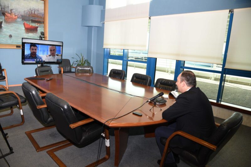 Συνομιλία ΥΝΑΝΠ κ. Γ. Πλακιωτάκη με σπουδαστές της ΑΕΝ Χίου μέσω της πλατφόρμας τηλεκπαίδευσης